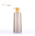 High-end 680ml plastic bottle, empty bottle, push-flat shoulder shower gel shampoo bottle