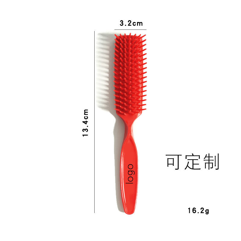 Men's oil head comb, rib comb, anti-static hard tooth styling comb, large back hair comb, african hair salon special