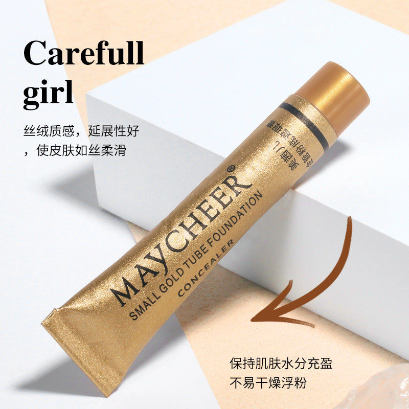 Meixier little gold tube concealer: covers blemishes, acne scars, dark circles, tattoos, and scars with intense coverage