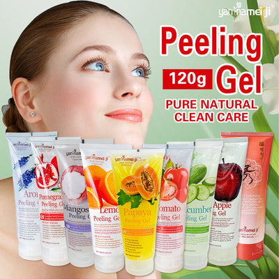 red pomegranate exfoliating gel 120g tomato exfoliating gel eraser gentle cleaning foreign trade wholesale