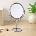 Makeup mirror desktop desktop rotatable magnifying glass princess mirror double-sided dressing mirror mirror for home storage home
