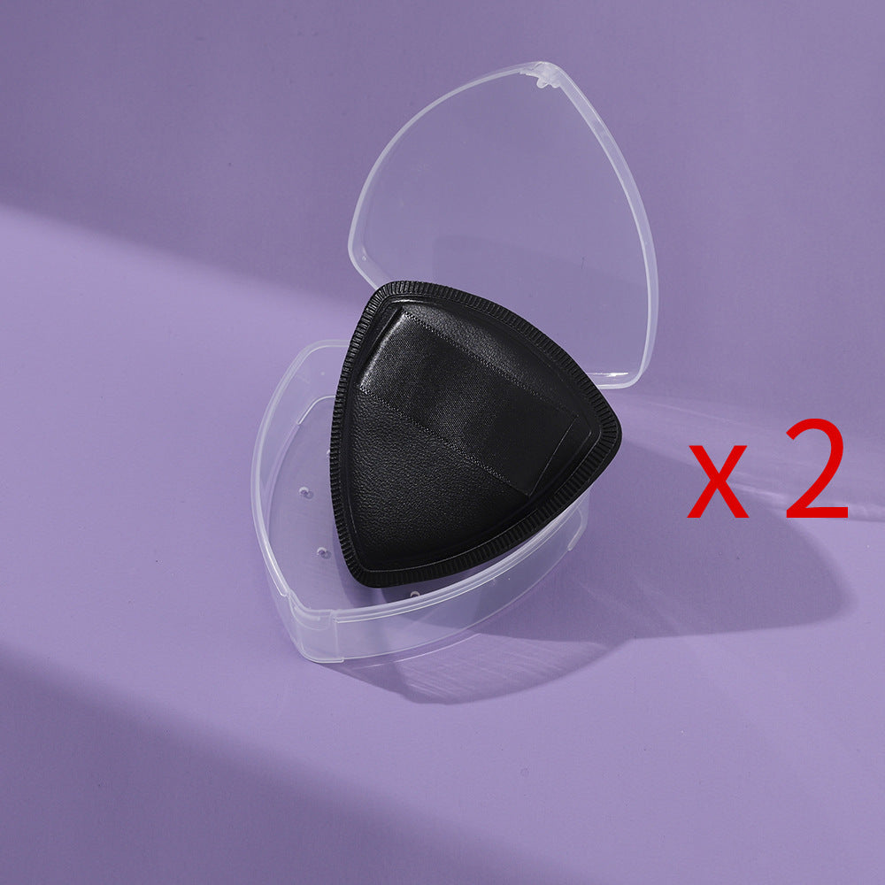 Black pineapple powder puff air cushion marshmallow soft not easy to eat powder black sponge wet and dry dual-use white pineapple powder bottom puff