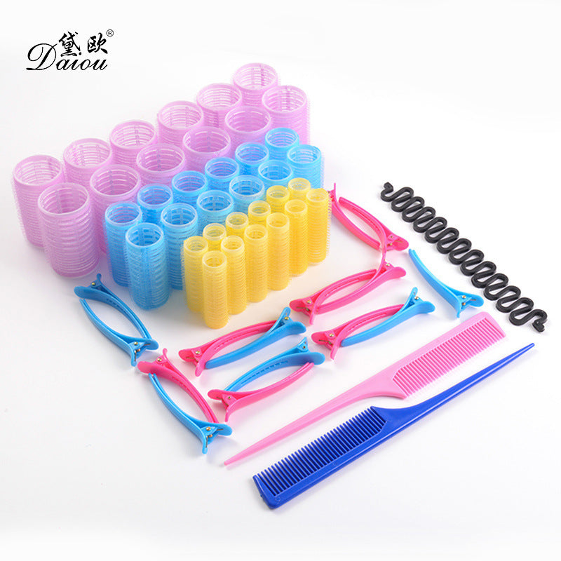Factory direct bangs curlers - self-adhesive hair roll set - lazy bangs styling nylon hair curlers
