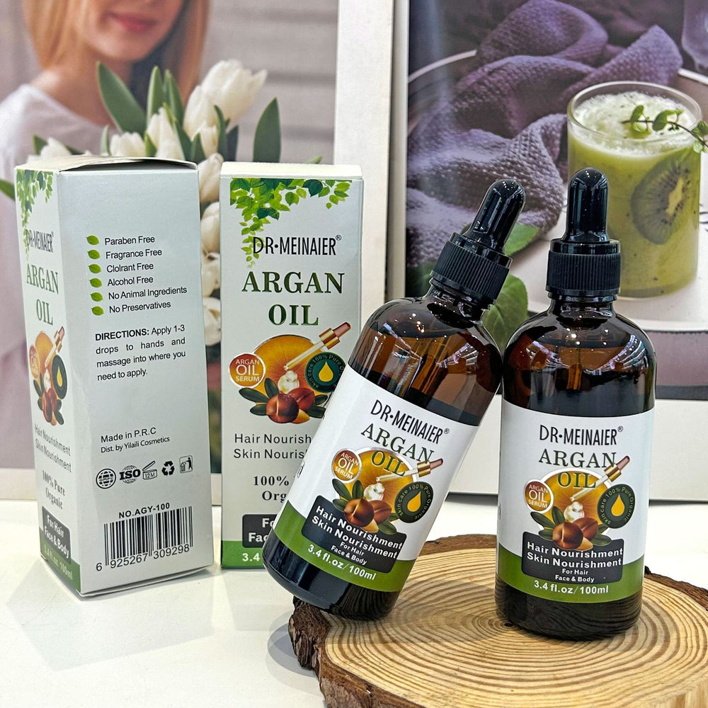compound argan oil 100ml - hair, face, body spa - moroccan argan oil skincare - wholesale for export