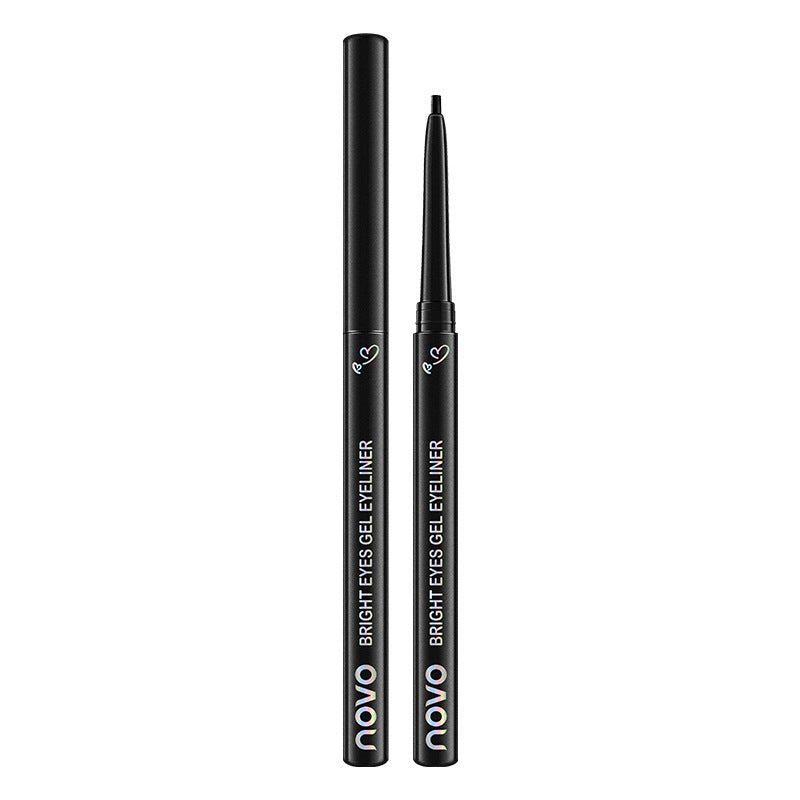 Novo's colorful eyeliner gel pen is extremely fine, waterproof, sweat-proof, non-smudge, and can be used to outline the lying silkworm pen