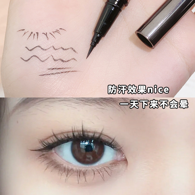 Makeup xixi smooth and slim eyeliner pen ultra-fine waterproof smudge-proof eyeliner for face and under-eye shadow definition