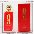 Wholesale 9pm cross-border bestseller perfume: black metal cap, 3d logo, arabian perfume, dubai men's fragrance