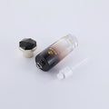 Ready-to-ship skincare glass bottle set packaging, including 120ml lotion/serum glass bottles and 50g cream/jar dispensing containers