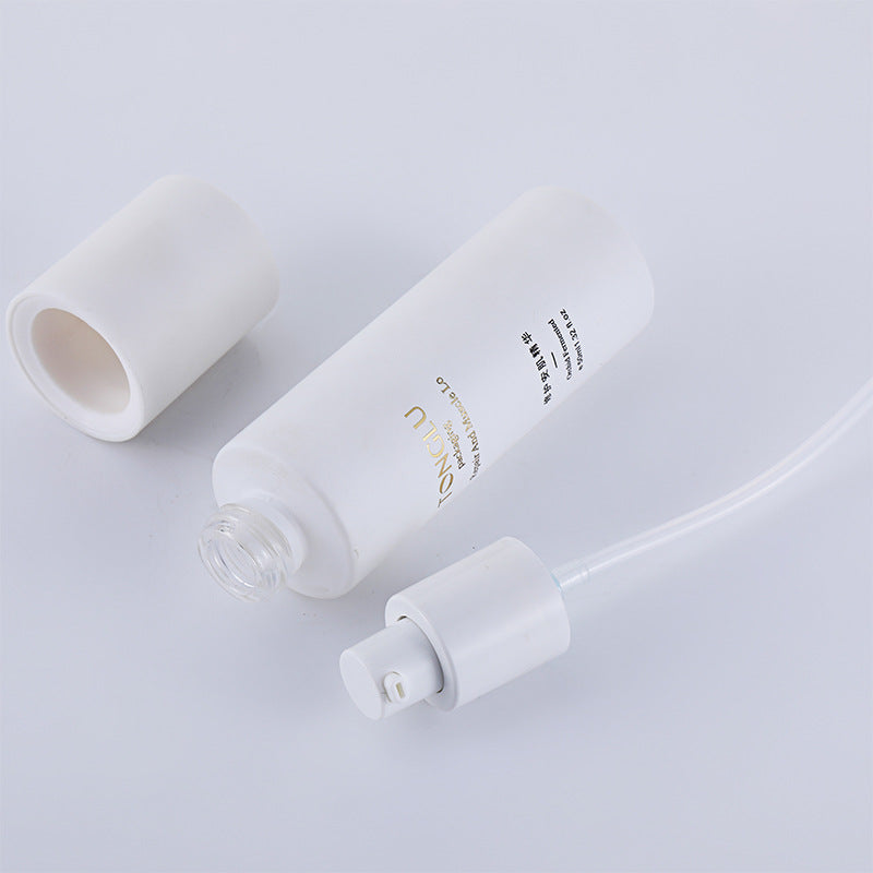 Ready-to-ship lotion & serum bottle set: 120ml spray bottle, 100ml lotion bottle, 40ml eye cream bottle, 50g glass jar