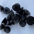Factory direct mushroom hair curlers - silicone curlers with bell, damage-free sleep magic curls, opp packaging