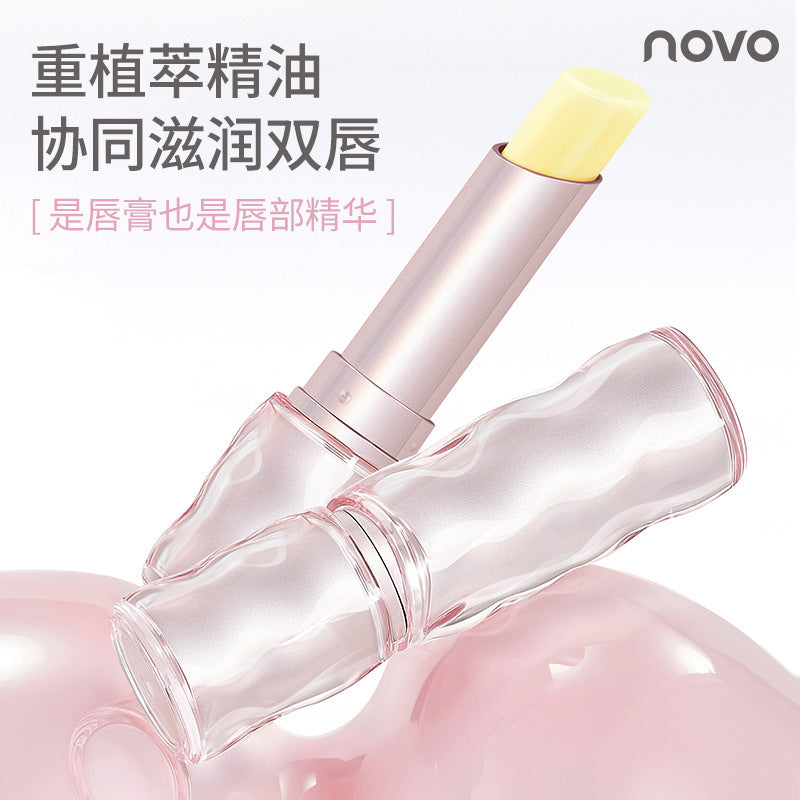 Novo color-changing lipstick: hydrating, anti-chapping, and fades lip lines for a natural look - perfect for autumn and winter