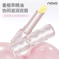 Novo color-changing lipstick: hydrating, anti-chapping, and fades lip lines for a natural look - perfect for autumn and winter