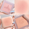 Xixi milk galaxy soft matte blush - color boosting & diminishing shades, blush blue & blush purple, enhance your complexion blush palette