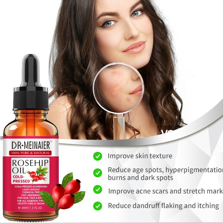 exclusive rosehip essential oil facial and body massage oil shoulder and neck open back massage moisturizing skin bb oil scraping oil
