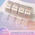 Xixi invisible seamless lace double eyelid sticker matte natureartificial hair-styling puffy eyes single eyelid beauty sticker