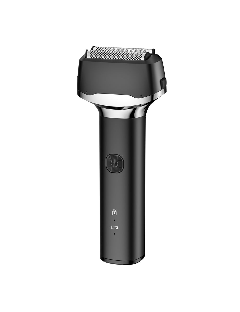 Men's electric shaver reciprocating three-blade rechargeable razor beard trimmer with 3-speed settings