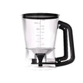 Temu new batter dispenser batter funnel cup cake handheld dispenser measuring cup baking tool