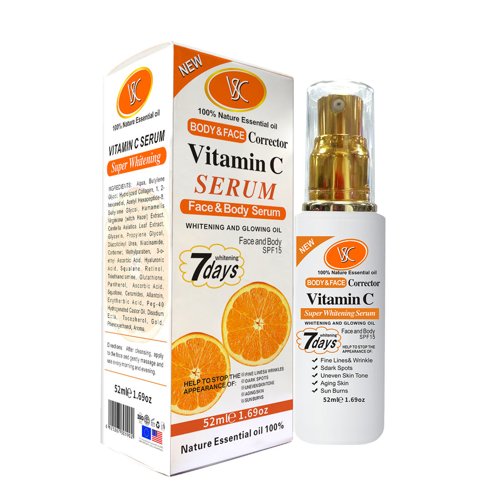 bestseller: 7-day turmeric brightening serum 52ml - skin brightening, whole body repair, wholesale for export