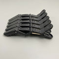 plastic alligator clip duckbill partition clip hair clip hair dyeing tool hairdressing supplies multi-color wholesale 5-pack