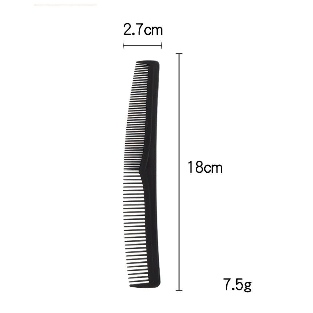 Hairdressing comb cross-border various combs barber shop special comb pointed tail dual-purpose oil head comb can be printed with logo and fixed color