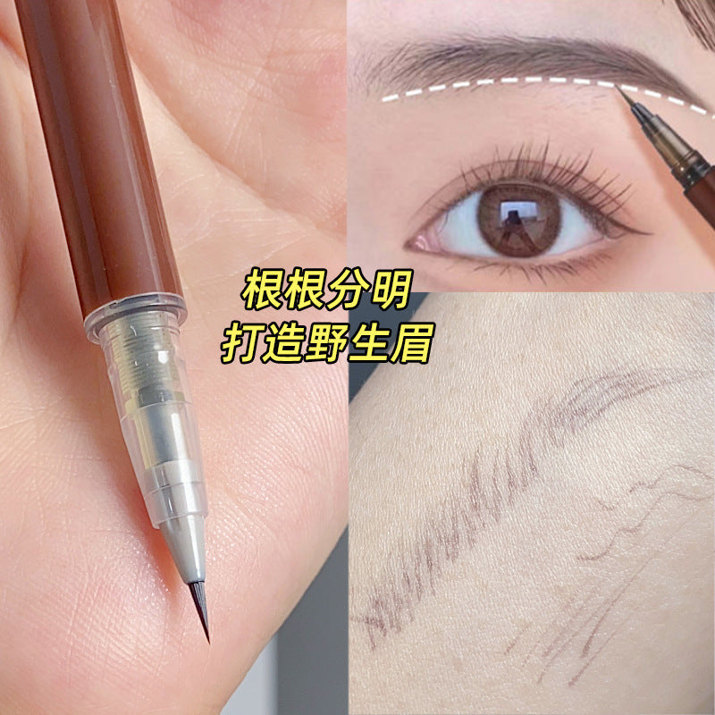 Biya liquid eyebrow pen - ultra-fine, waterproof, sweat-proof, smudge-proof, beginner-friendly, natural & defined wild brows
