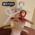 [exclusive for automatic distribution] hair clip, extra large 13cm hair clip, hair clip for back of head, hair clip