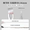 Xixi light feather blade brush eyebrow brush angled makeup brush face eyelids down to silkworm refresh novice beginner tool