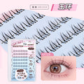 Jonbos four beauties self-adhesive glue-free underwater eyelashes zhaojun diao chan super nature mom born stemless fake eyelashes