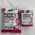 foreign trade exclusive bagged arbutin 3+ collagen brightening soap gentle exfoliating soap 80g