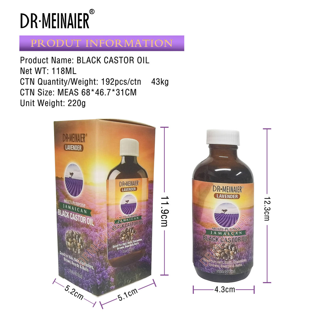 castor oil 118ml facial body hair care massage oil rosemary essential oil natural plant essential oil export