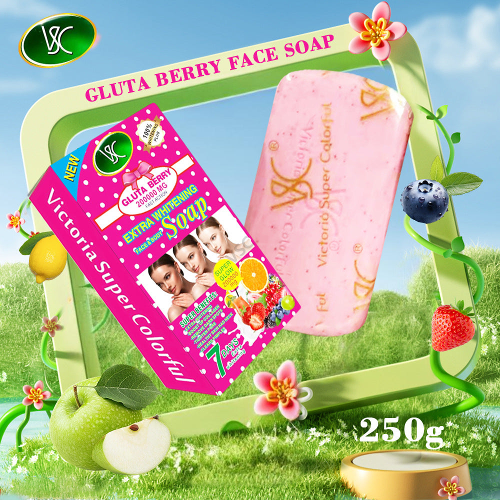 export glutathione fruit pulp soap 250g - bath & body cleansing, long-lasting, wholesale