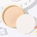 Lingdian soy milk powder cake female student affordable oil control makeup long-lasting invisible pores dry and wet dual-use dermabrasion large white cake