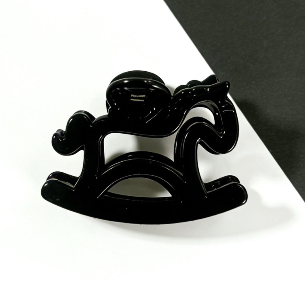 Korean style hollow pony clip for women, back of head updo claw clip, high-end shark clip, unique hair clip, new hair accessories