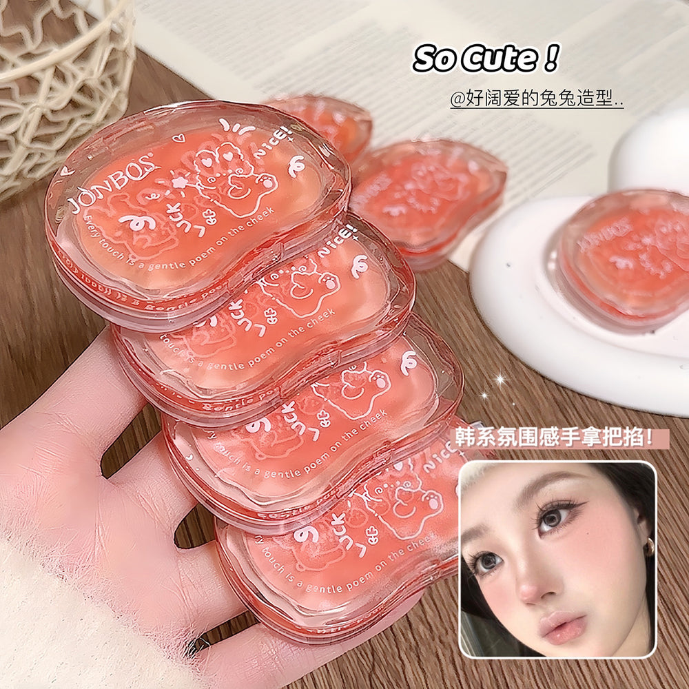 Makeup jonbos midsummer milk atmosphere blush expansion and shrinkage color nature nude makeup enhance complexion contour rouge