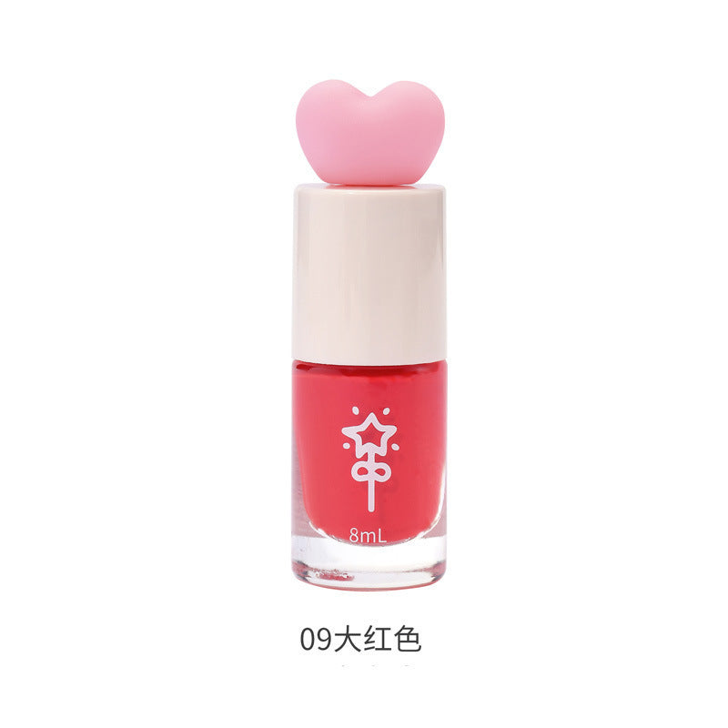 White nail polish water-based tearable whole sheet peel-off cute student new color no baking quick-drying quick-drying hot style fall and winter
