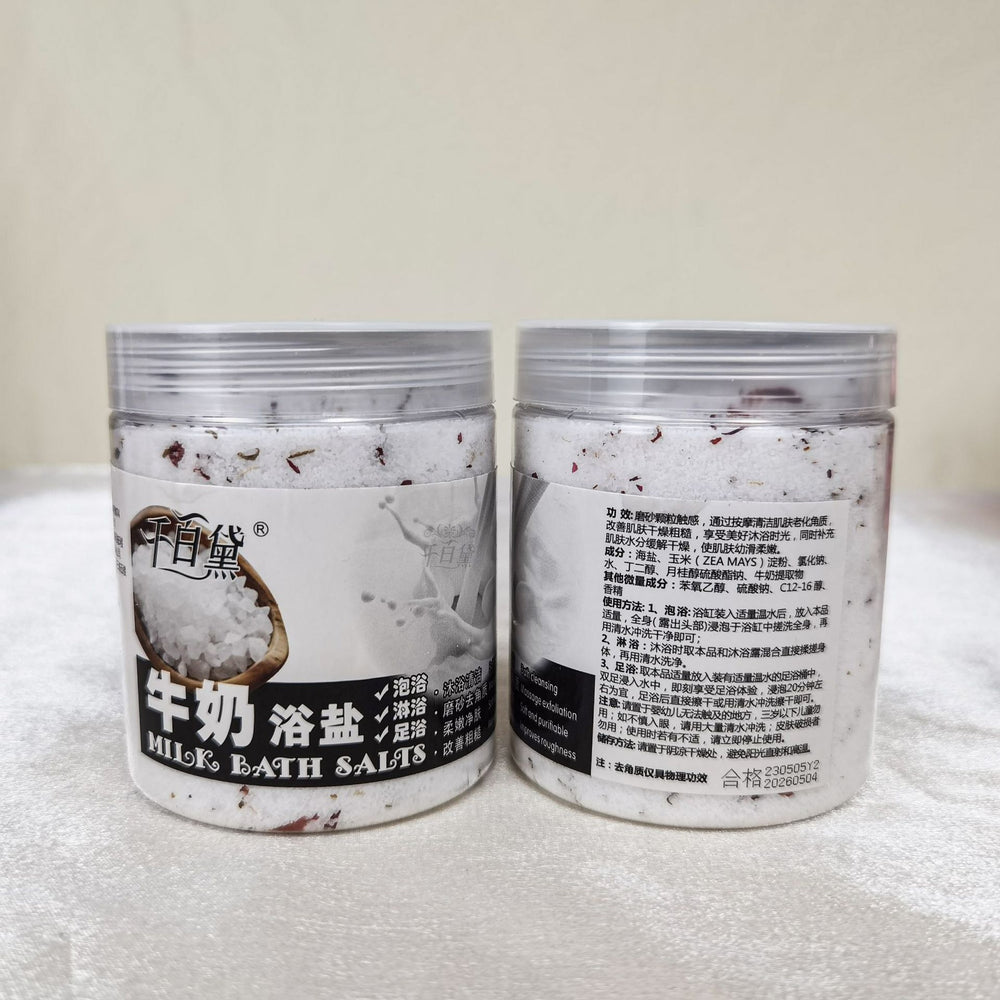 Wholesale petal bath salts for deep cleansing, exfoliation, and dead skin removal - all-over body scrub