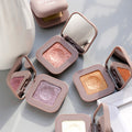 Makeup novo keyboard fingertip eyeshadow sparkling super shiny powder long-lasting non-removing makeup mashed potato single color eyeshadow palette