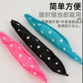 Curling handy gadget hair curl polka dot sponge curling sleep hair curl dry hair curler big wave pear flower curling iron