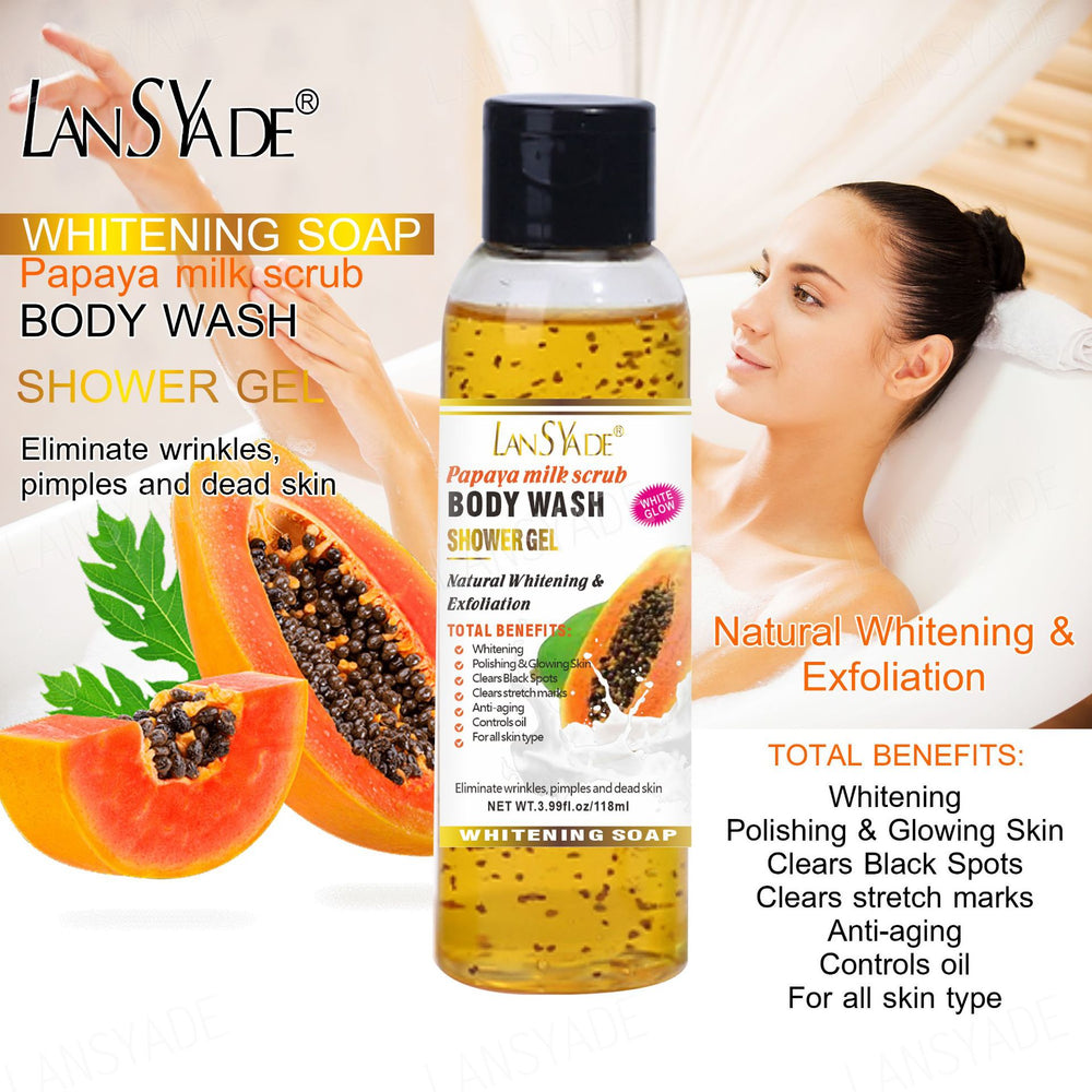 shower gel, silky skin, rich foam, refreshing and moisturizing, gentle cleansing, fragrance, 118ml export