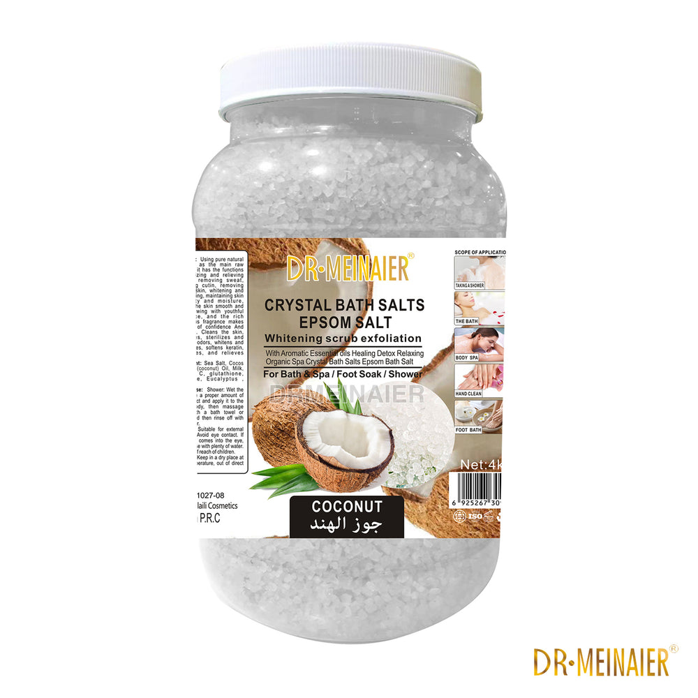Large bucket of bath salt, natural coarse salt, foot bath, body cleansing, cuticle, chicken skin crystal, sea salt spa cross-border