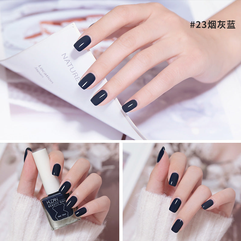 Ice-through nail polish, no-bake cool dan, new arrival, long-lasting, quick-drying jelly, transparent nude, oily, non-tearable nail polish