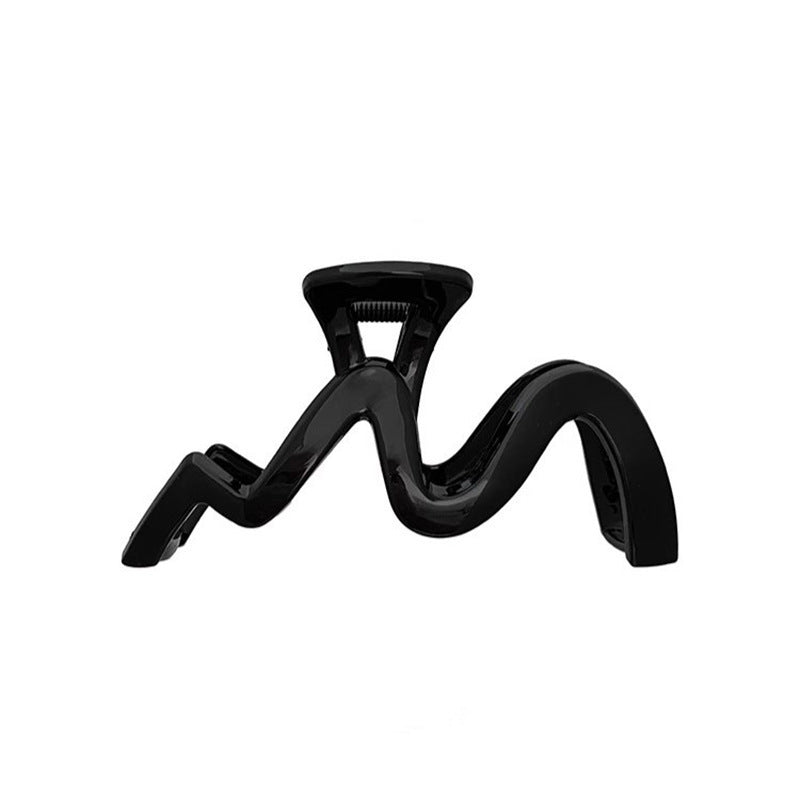 Large wavy elegant gripper eleganceclassy sense of the back of the head hair clip hair accessories hair gripper hair clip headwear
