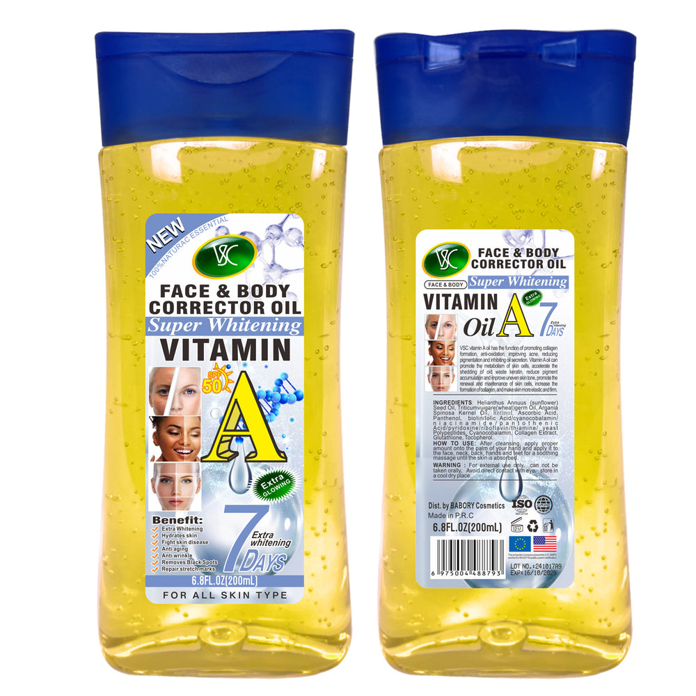vitamin b facial & body oil - moisturizing massage oil for joints - 200ml - wholesale for export