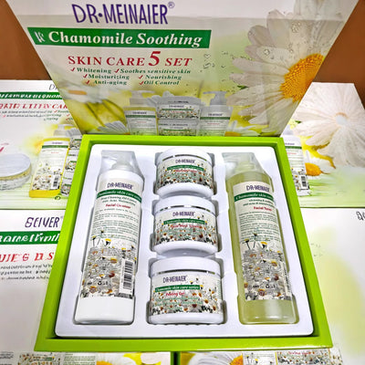 chamomile beauty salon skincare set - 5-piece massage skincare kit - wholesale for export