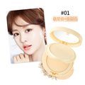 Lideal silky smooth double-layer powder - setting, oil control, pore minimizing, wet & dry use, soy milk powder foundation