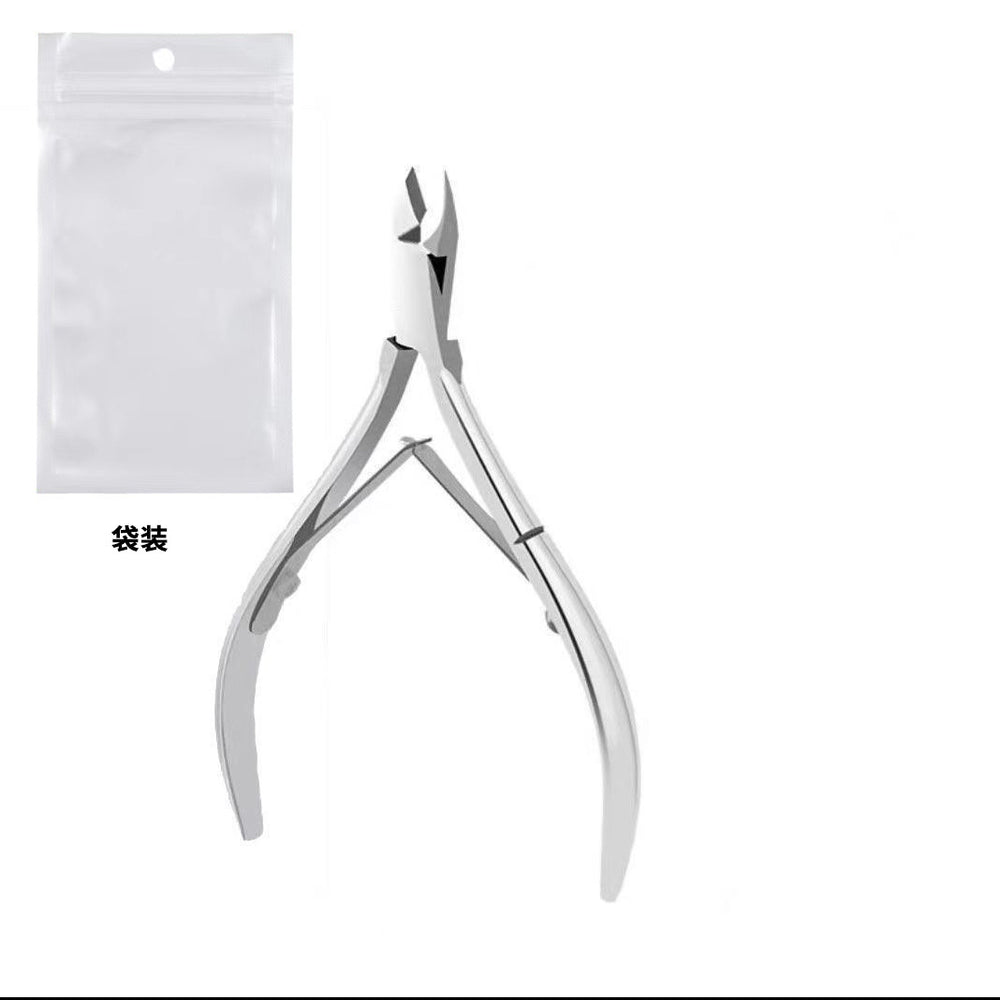 Vietnamese stainless steel cuticle nippers portable d501 finger toe dead skin remover barbed skin nippers manicure tool