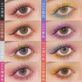 Novo colorful eyeliner for beginners: ultra-fine, soft bristles, waterproof, sweat-proof, long-lasting, smudge-proof liquid eyeliner