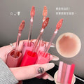 Gege bear pink mist fluffy lip mud female velvet matte matte low saturation pseudo-no makeup fall and winter whitening lip glaze