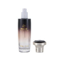 Ready-to-ship skincare glass bottle set packaging, including 120ml lotion/serum glass bottles and 50g cream/jar dispensing containers