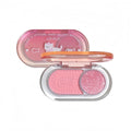 Jonbos cat diary cheek highlighter blush palette - all-in-one, fine shimmer, high-shine, waterproof, dual-color contouring palette for women